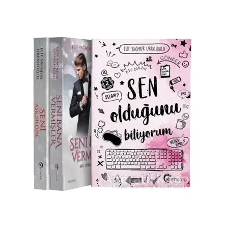 Aşk Romanları (3 Kitap Takm) - Elif Yağmur Urfalıoğlu - Eftalya Kitap