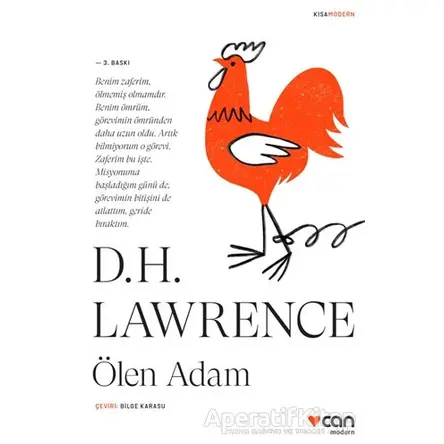 Ölen Adam - David Herbert Richards Lawrence - Can Yayınları