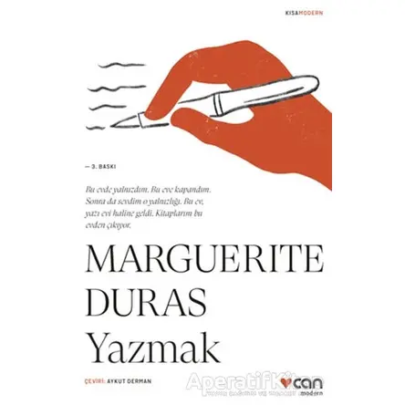 Yazmak - Marguerite Duras - Can Yayınları