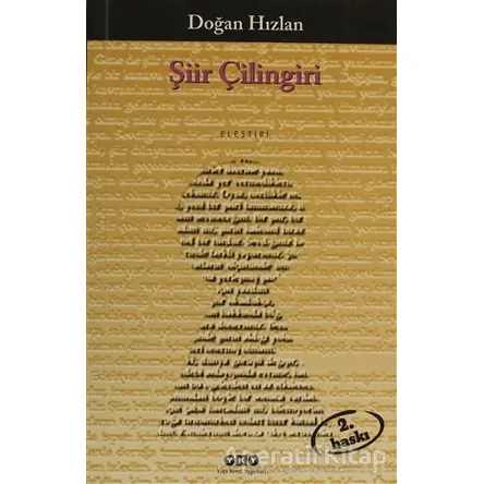 Şiir Çilingiri - Doğan Hızlan - Yapı Kredi Yayınları