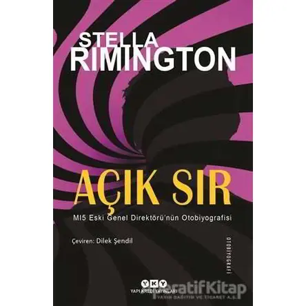 Açık Sır - Stella Rimington - Yapı Kredi Yayınları