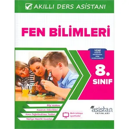 Asistan 8.Sınıf Fen Bilimleri Akıllı Ders Asistanı