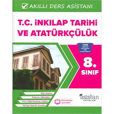 Asistan 8.Sınıf T.C. İnkılap Tarihi ve Atatürkçülük Akıllı Ders Asistanı