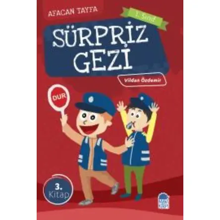 Afacan Tayfa 1. Sınıf Okuma Kitabı - Sürpriz Gezi - Vildan Özdemir - Mavi Kirpi Yayınları