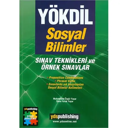 YÖKDİL Sosyal Bilimler Sınav Teknikleri ve Örnek Sınavlar YDS Publishing