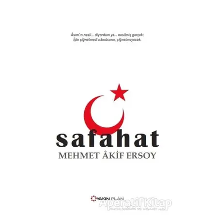 Safahat - Mehmet Akif Ersoy - Yakın Plan Yayınları