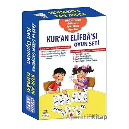 Kuran Elifbası Oyun Seti - Mürşide Uysal - Uysal Yayınevi