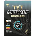 TYT Matematik 12 Li Denemeleri Birey Yayınları