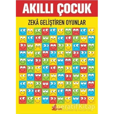 Zeka Geliştiren Oyunlar - Akıllı Çocuk - Kolektif - Çınar Yayınları