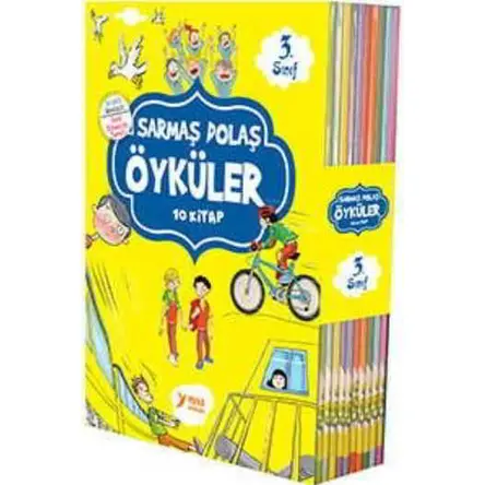 3.Sınıflar İçin Sarmaş Dolaş Öyküler 10 Kitap Yuva Yayınları