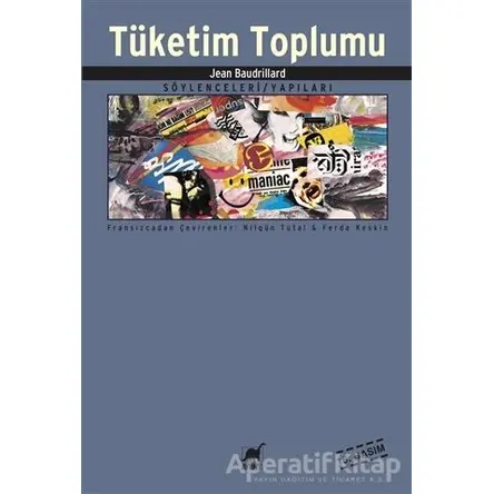 Tüketim Toplumu - Jean Baudrillard - Ayrıntı Yayınları