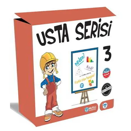 Usta Serisi 3.Sınıf (3 Kitap) Mutlu Yayıncılık