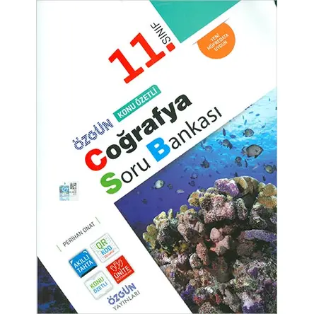 Seviye 11.Sınıf Coğrafya Özgün Konu Özetli Soru Bankası