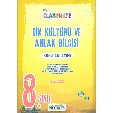 Okyanus 8.Sınıf Classmate Din Kültürü Ve Ahlak Bilgisi Konu Anlatımı