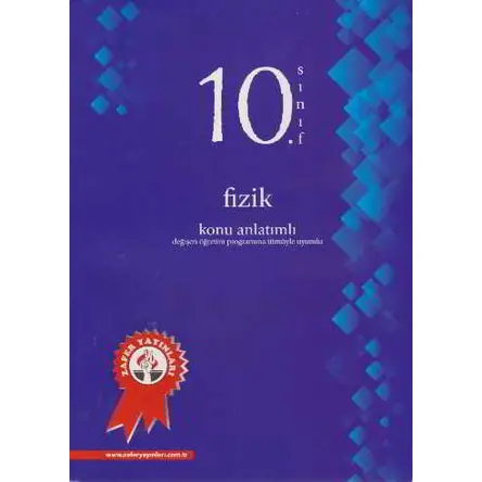 Zafer 10.Sınıf Fizik Konu Anlatımlı