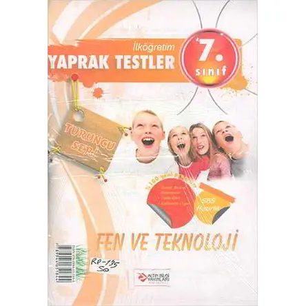 Altınbilgi 7.Sınıf Fen ve Teknoloji Yaprak Test Turuncu Seri 2010