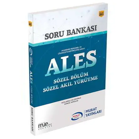 Murat 2051 - ALES Sözel Bölüm Soru Bankası