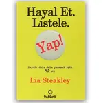 Hayal Et. Listele. Yap! (Cep Boy) - Lia Steakly - Dharma Yayınları