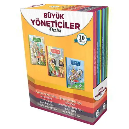 Büyük Yöneticiler Serisi 10 Kitap Seti Maviçatı Yayınları