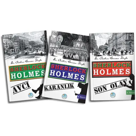 Sherlock Holmes 3lü Set Maviçatı Yayınları