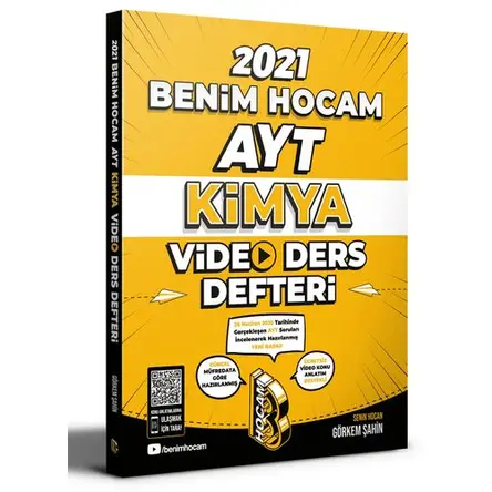 Benim Hocam 2021 AYT Kimya Video Ders Notları