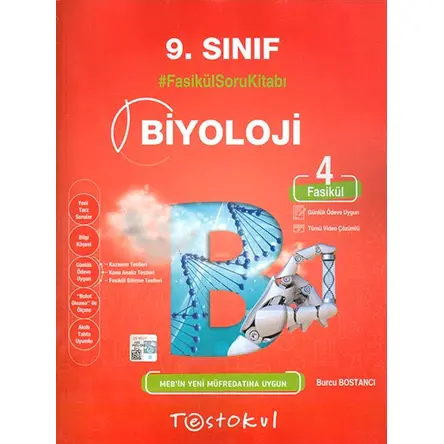 9.Sınıf Biyoloji Ders Anlatım Rehberi Test Okul Yayınları