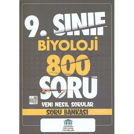 9.Sınıf Biyoloji Soru Bankası Çapa Yayınları