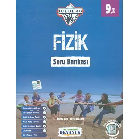 9.Sınıf Fizik Iceberg Soru Bankası Okyanus Yayınları