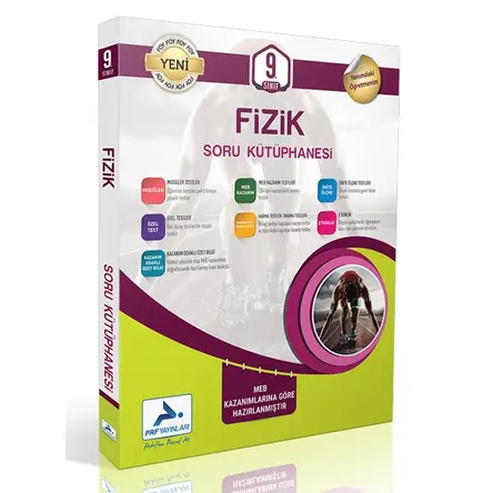 9.Sınıf Fizik Soru Kütüphanesi PRF Yayınları