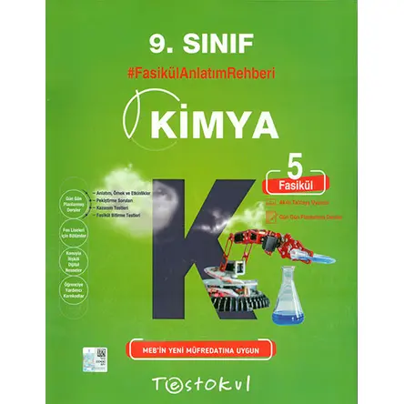 9.Sınıf Kimya Fasikül Anlatım Rehberi Test Okul