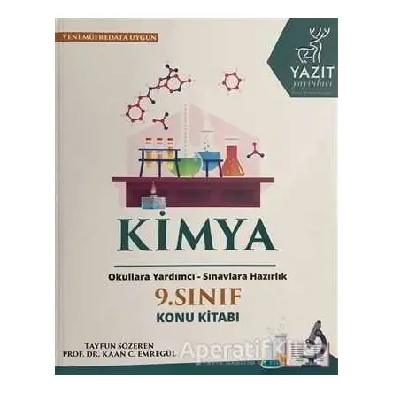 9.Sınıf Kimya Konu Kitabı Yazıt Yayınları