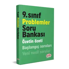 9.Sınıf Problemler Soru Bankası Editör Yayınevi