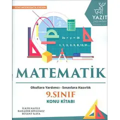 Yazıt 9.Sınıf Matematik Konu Kitabı