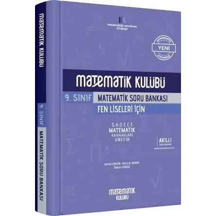 9.Sınıf Matematik Soru Bankası Fen Liseleri İçin Matematik Kulübü