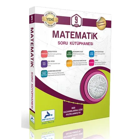 9.Sınıf Matematik Soru Kütüphanesi PRF Yayınları