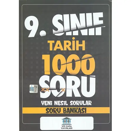 9.Sınıf Tarih Soru Bankası Çapa Yayınları