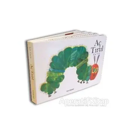 Aç Tırtıl (Mukavva Ciltli) - Eric Carle - Mavibulut Yayınları