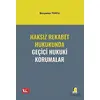 Haksız Rekabet Hukukunda Geçici Hukuki Korumalar - Bünyamin Topcu - Adalet Yayınevi