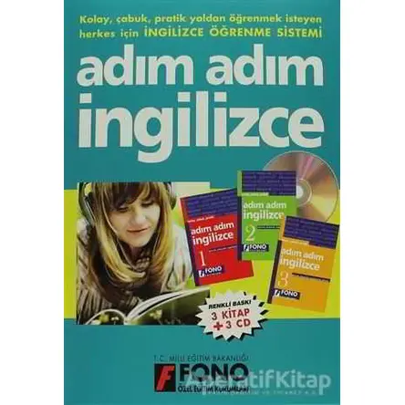 Adım Adım İngilizce (3 kitap + 3 CD) - Peter Thursfield - Fono Yayınları