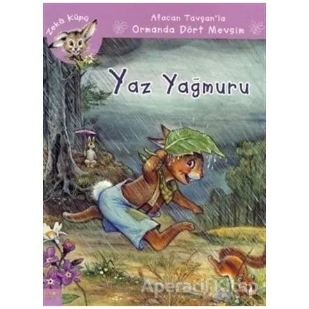 Afacan Tavşanla Ormanda Dört Mevsim / Yaz Yağmuru - Jeanne Hiver - Kaknüs Yayınları