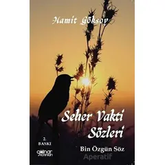 Seher Vakti Sözleri - Hamit Göksoy - Gülnar Yayınları