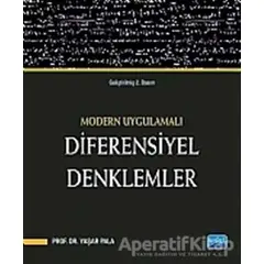 Modern Uygulamalı Diferensiyel Denklemler - Yaşar Pala - Nobel Akademik Yayıncılık