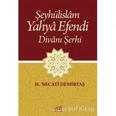 Şeyhülislam Yahya Efendi Divanı Şerhi - H. Necati Demirtaş - Akıl Fikir Yayınları