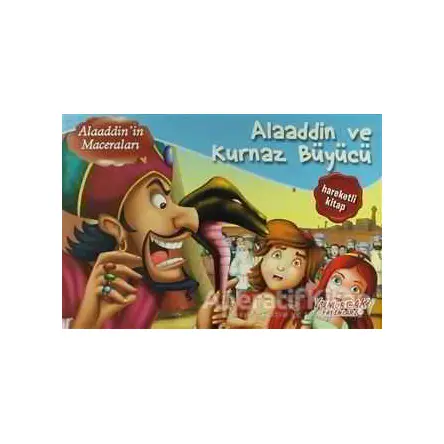 Alaaddin ve Kurnaz Büyücü - Üç Boyutlu Kitap - Kolektif - Yumurcak Yayınları