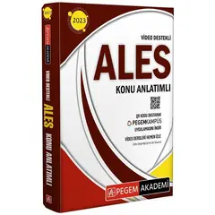 2024 ALES Video Destekli Konu Anlatımlı - Kolektif - Pegem Akademi Yayıncılık