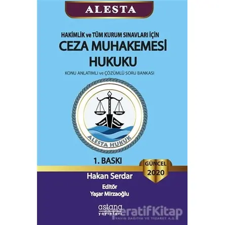 ALESTA - Hakimlik ve Tüm Kurum Sınavları İçin Ceza Muhakemesi Hukuku