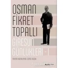 Giresun Günlükleri 1 - Cemil Koçak - Alfa Yayınları