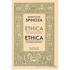 Ethica (Latince - Türkçe) (Ciltli) - Benedictus De Spinoza - Alfa Yayınları