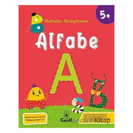 Alfabe - Noktaları Birleştirelim (5 Yaş) - Kolektif - Floki Çocuk