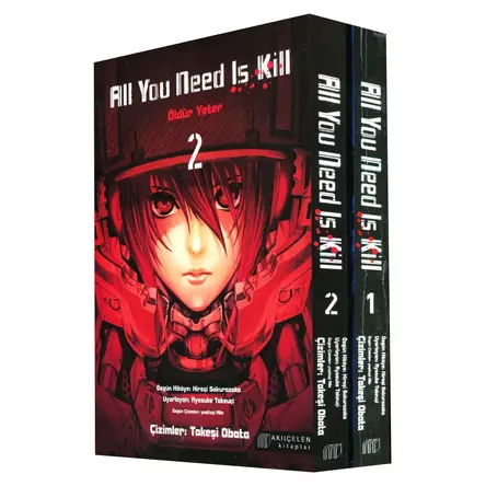 All You Need Is Kill (Öldür Yeter) 2 Kitap Set - Hiroşi Sakurazaka - Akıl Çelen Kitaplar